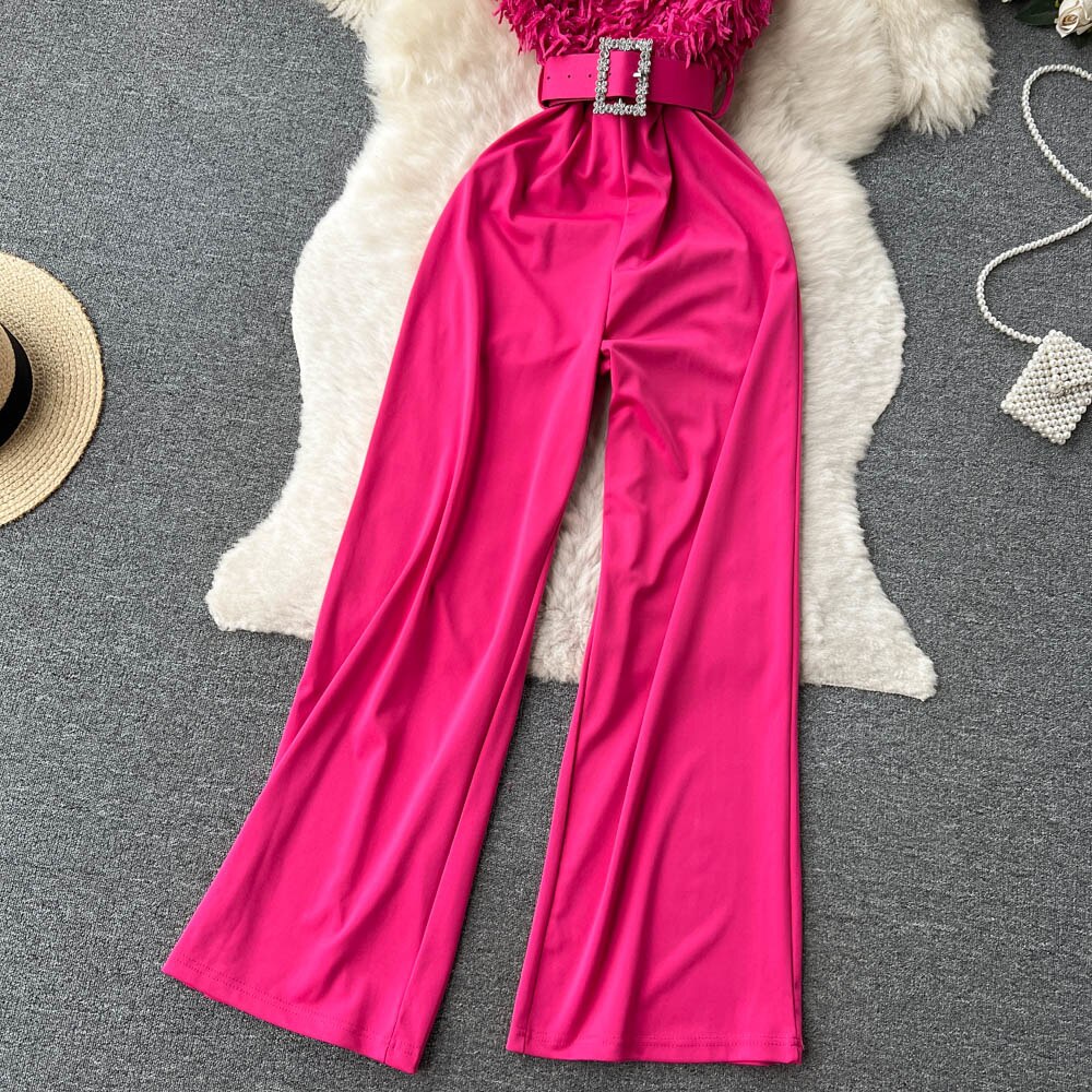 Diana Belted Jumpsuit