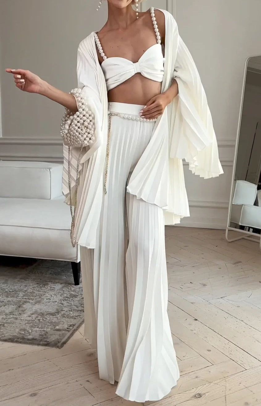Callista Luxury Butterfly Set with Pearls