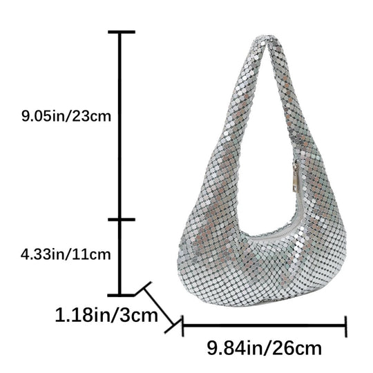 Sequined Designer Bag