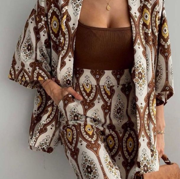 Asma Printed Coord Set