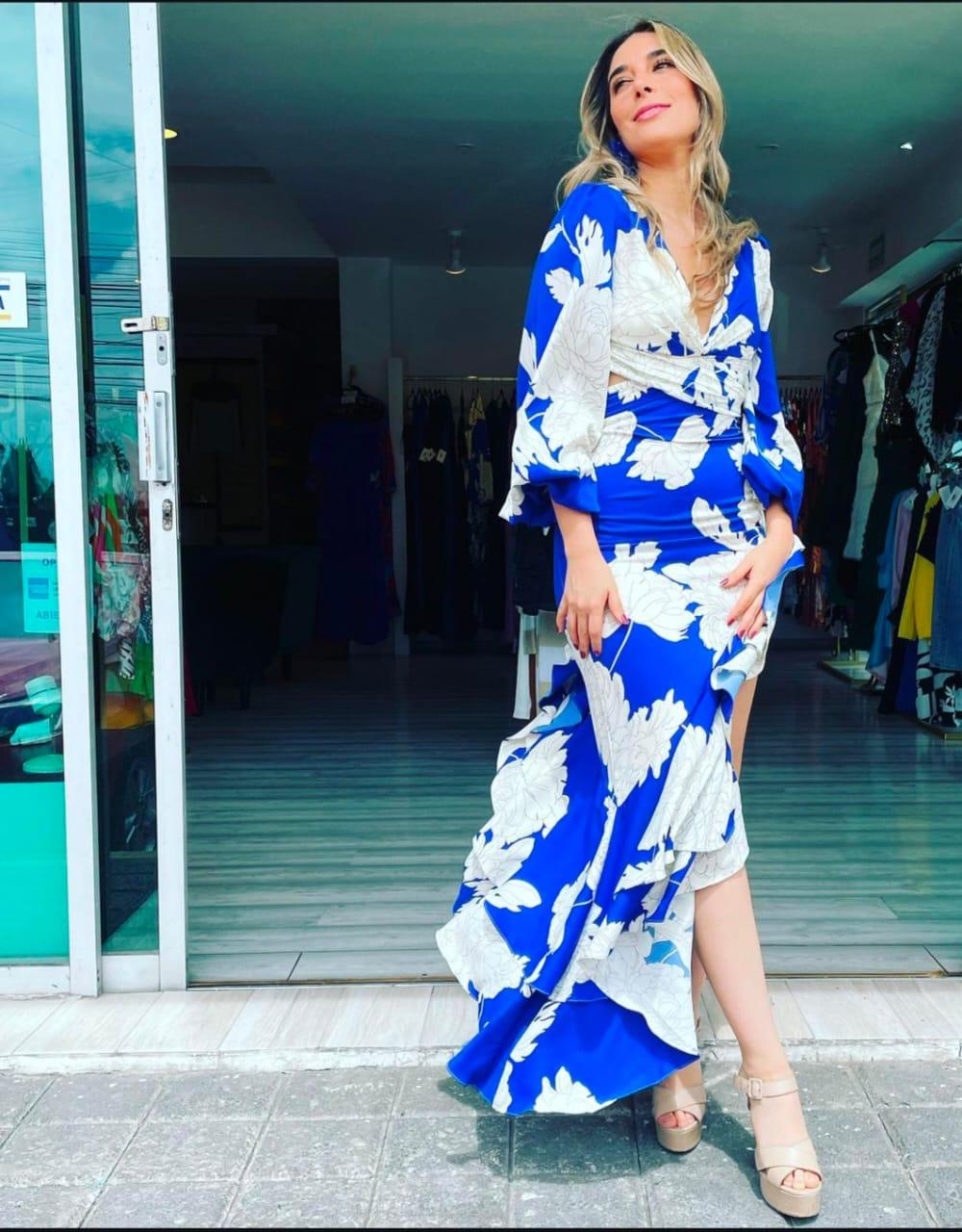 Esmeralda Summer Dress with Slit