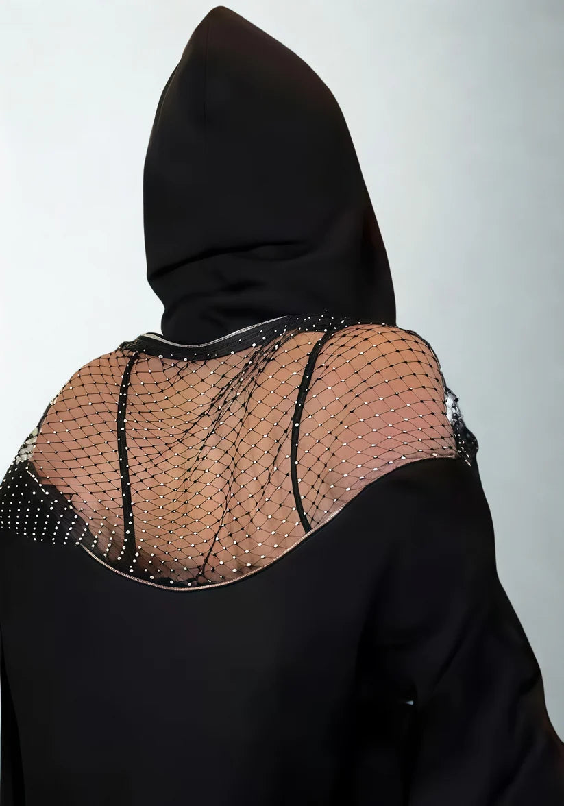 Marbella Backless Zipper Hoodie
