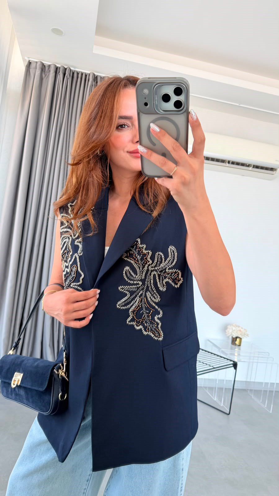 Aurelia 3D Embellished Blazer