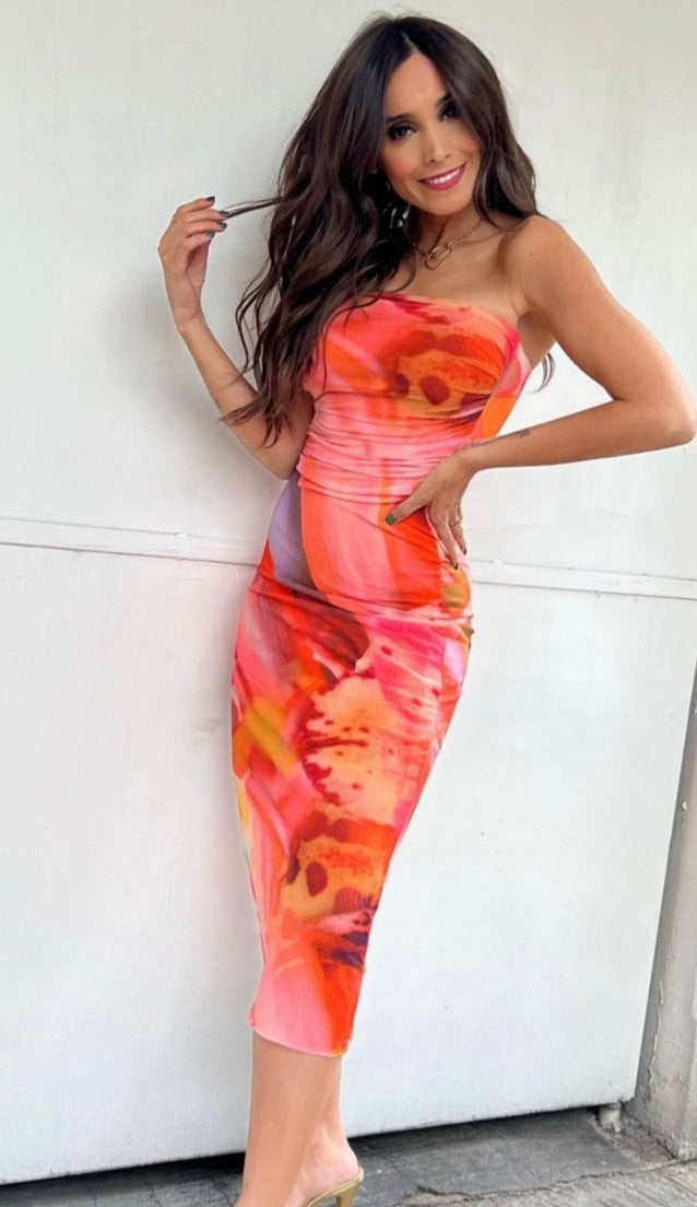 Donna Slim fit Tube Dress TrenBee Donna Slim fit Tube Dress TrenBee