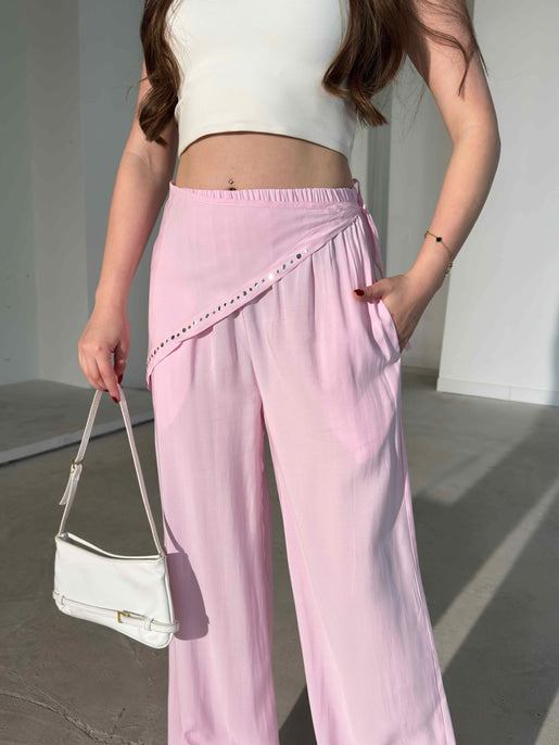 Calvin Trousers with Scarf
