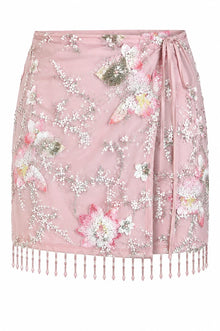Panache Wrap Around Sequined Skirt