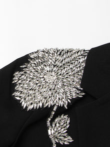 Barbella Embellished Patchwork Blazer