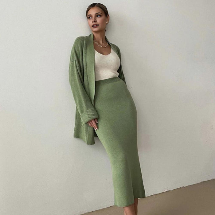 Jasmine Luxury Coordinated Set with Skirt