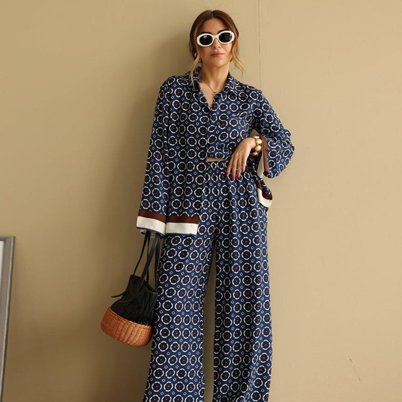Pretzel Printed Coord Set
