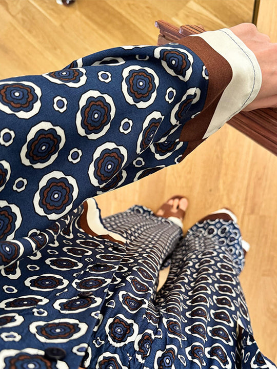 Pretzel Printed Coord Set