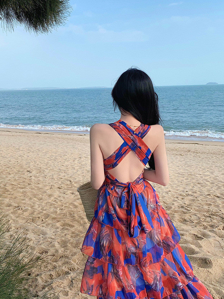 Cayman tye-dye Maxi Dress