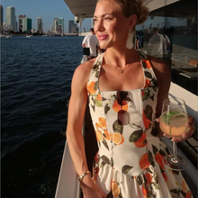 Limoncello Printed Mini Dress