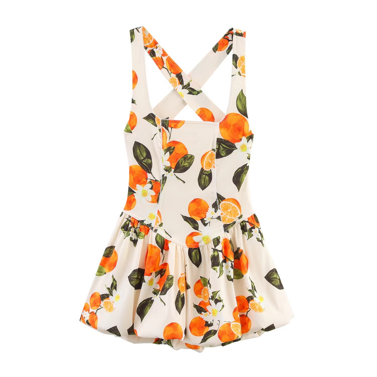 Limoncello Printed Mini Dress