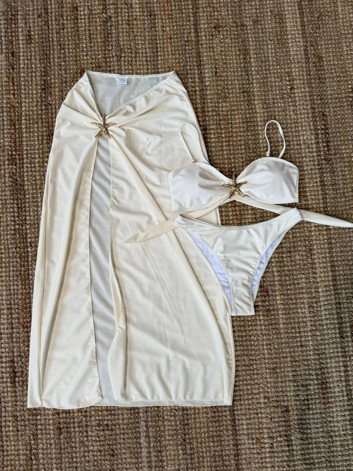 Adelina Swimsuit with Sarong Skirt