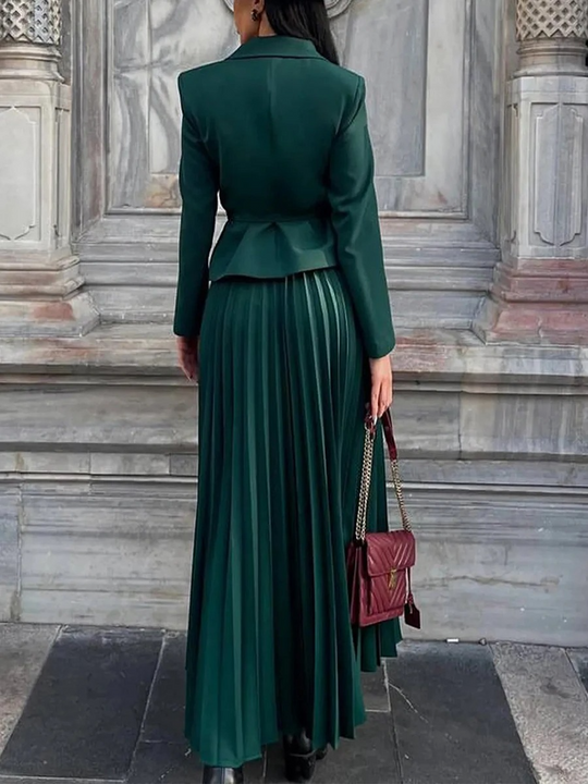 Tiffany Luxe Suit With Skirt