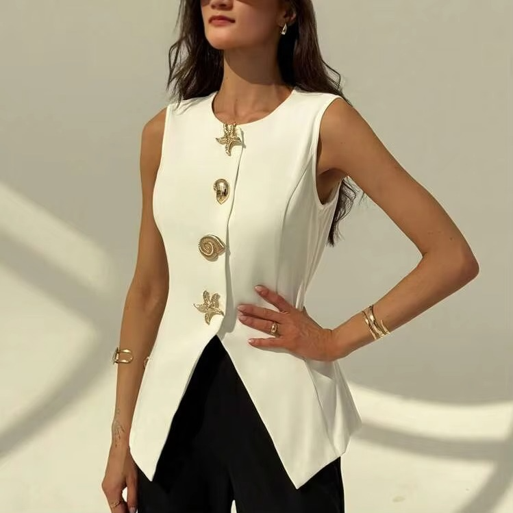 Elia Knit Vest Blouse