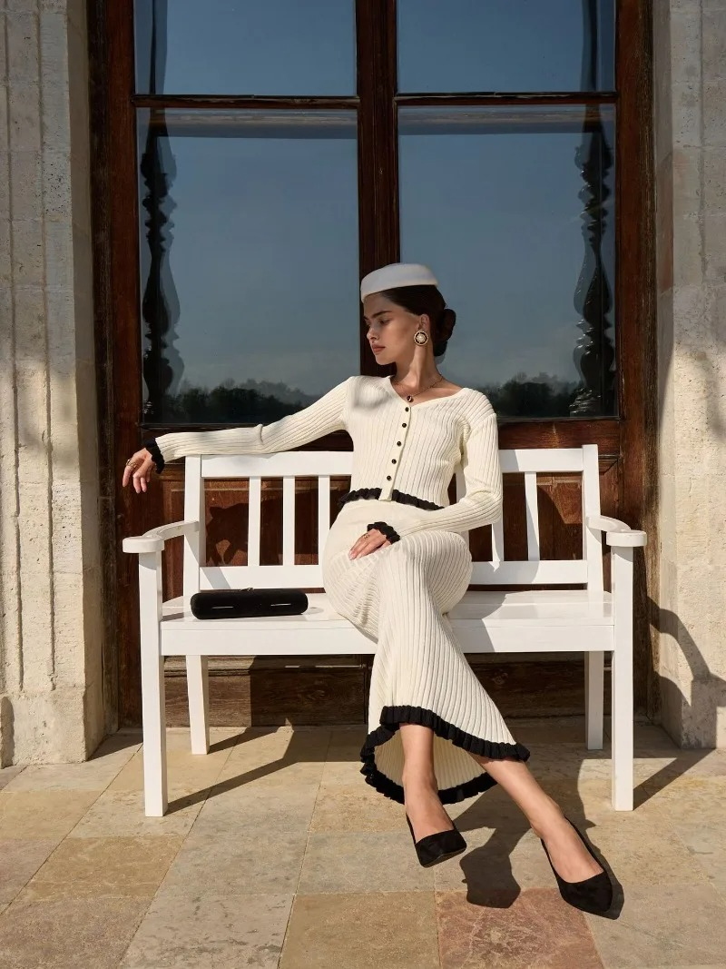 Winter Dresses for Women Online | Knitted, Long Sleeve & Cozy Styles Trenbee TrenBee Winter Dresses for Women Online | Knitted, Long Sleeve & Cozy Styles Trenbee TrenBee