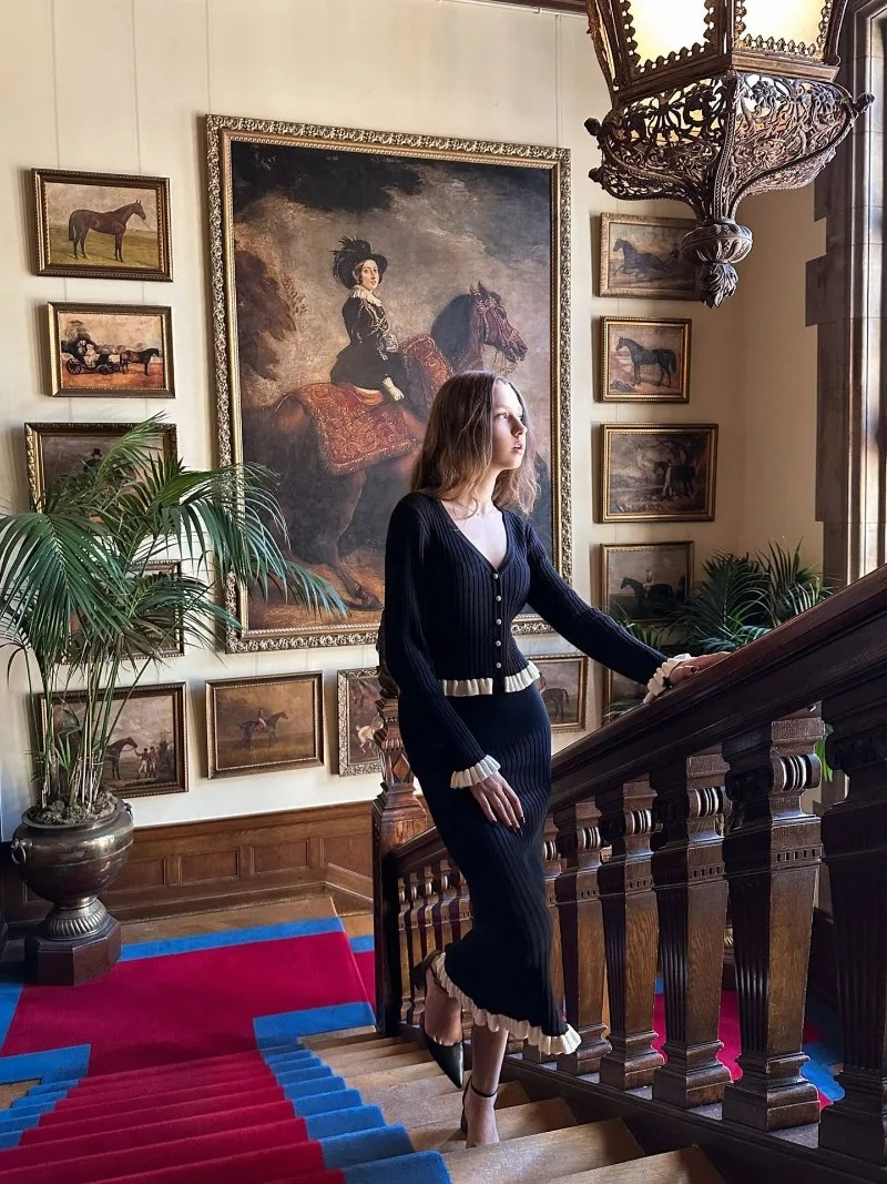 Juniper Luxury Coordinated Set with Skirt