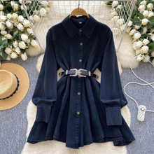 Katherine Denim Dress with Belt