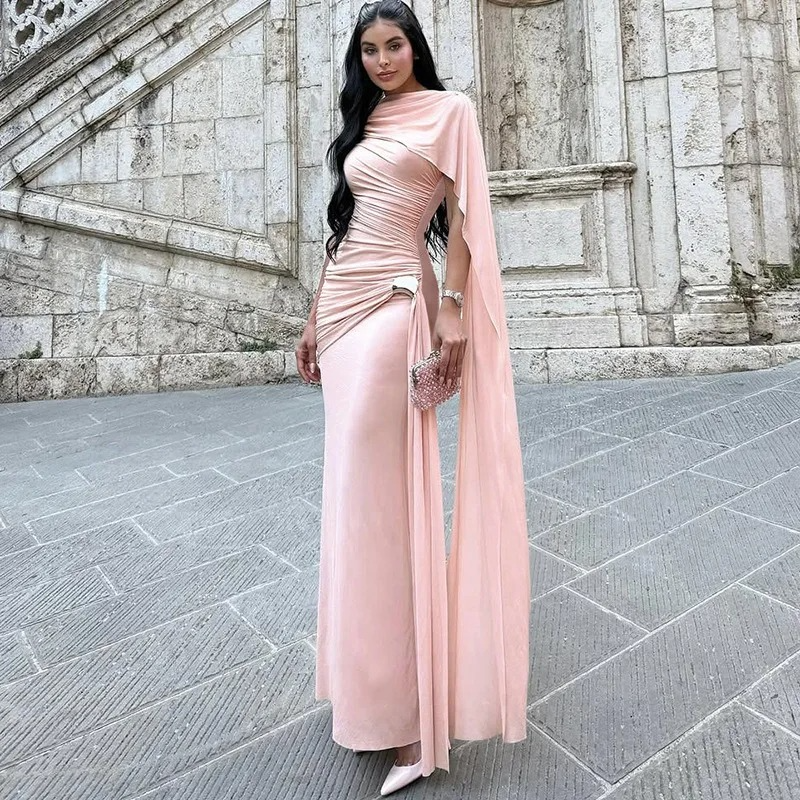 Daphne Ruched Maxi Dress