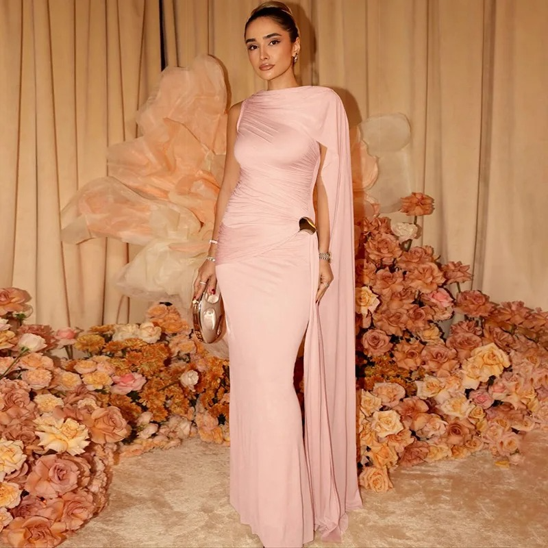 Daphne Ruched Maxi Dress