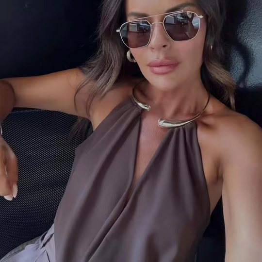 Inara Jewel Collar Bodysuit