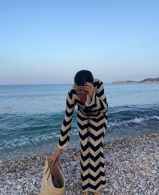 Martha Soft Knit Holiday Dress