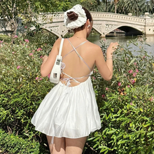 Lara Flounced Mini Dress