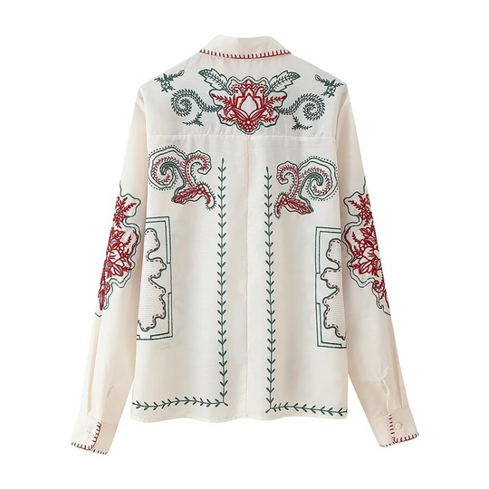 Larsa Embroidered Coord Set