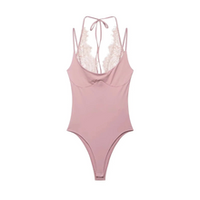 Demi Lace Trim Bodysuit