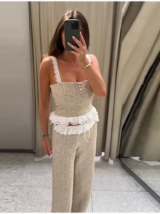 Irina Textured Coordinated Set