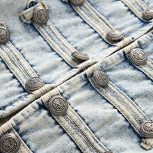 Alison Cropped Vintage Denim Jacket