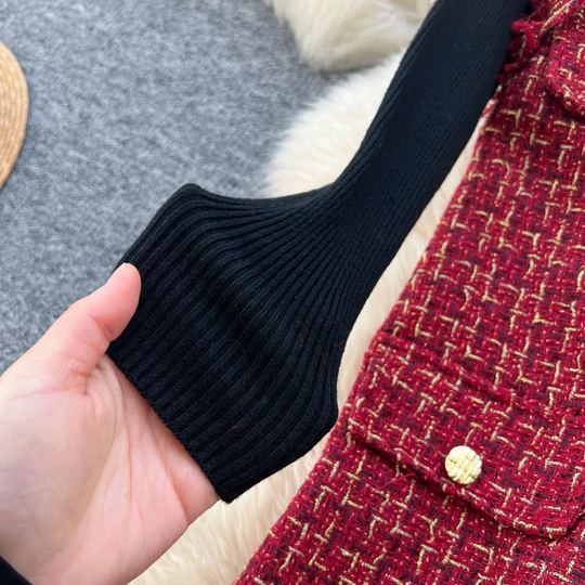 Paisley Tweed Three Piece Luxury TrackSets