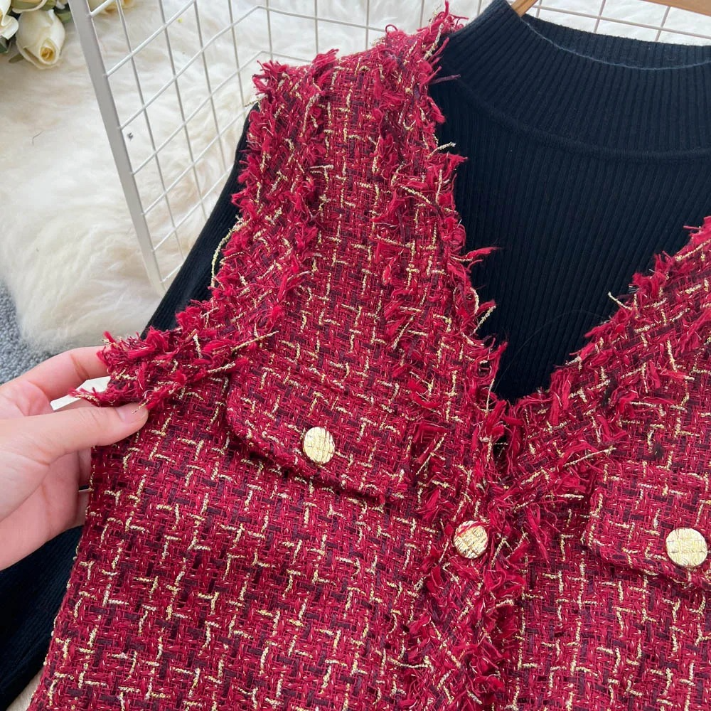 Paisley Tweed Three Piece Luxury TrackSets