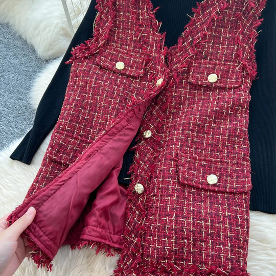 Paisley Tweed Three Piece Luxury TrackSets