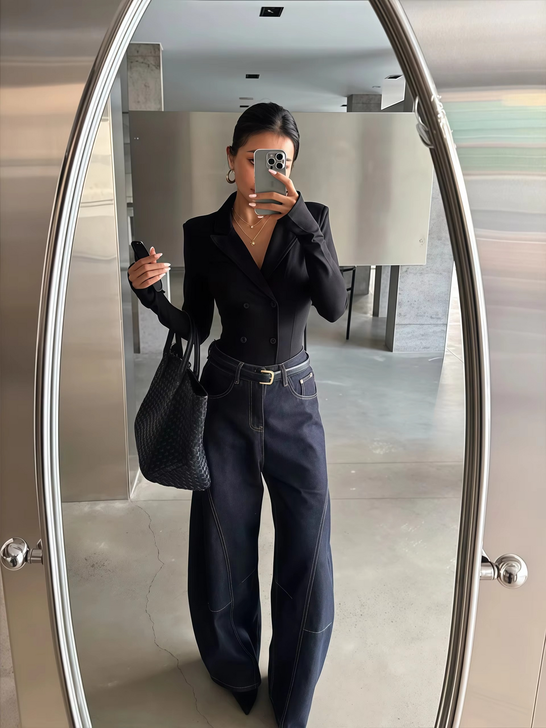 Amelia Collared Bodysuit