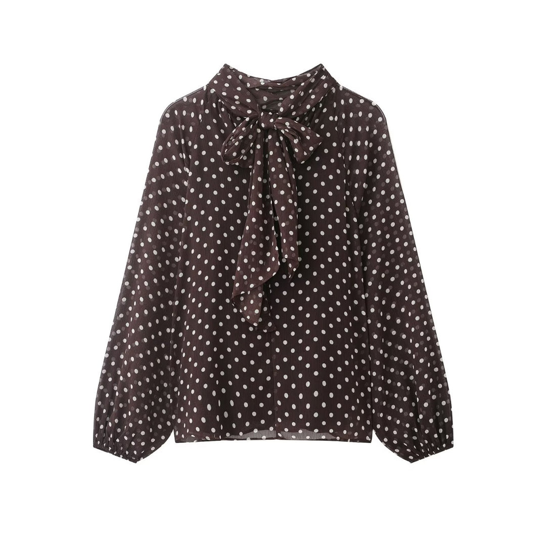 Gabriella Polka Dot Blouse