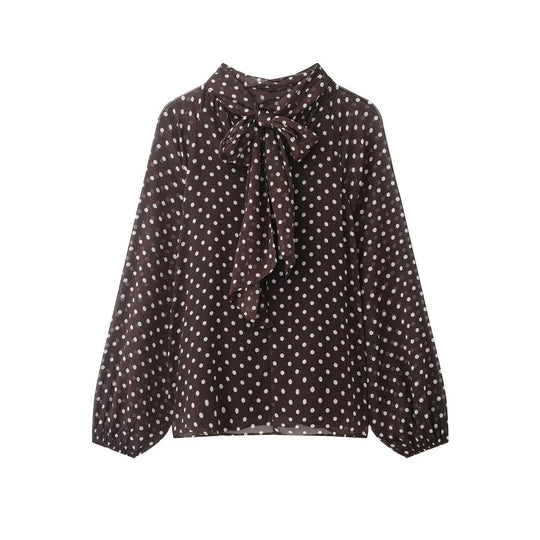 Gabriella Polka Dot Blouse