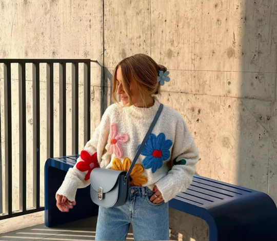 Flora 3D detailing Sweaters