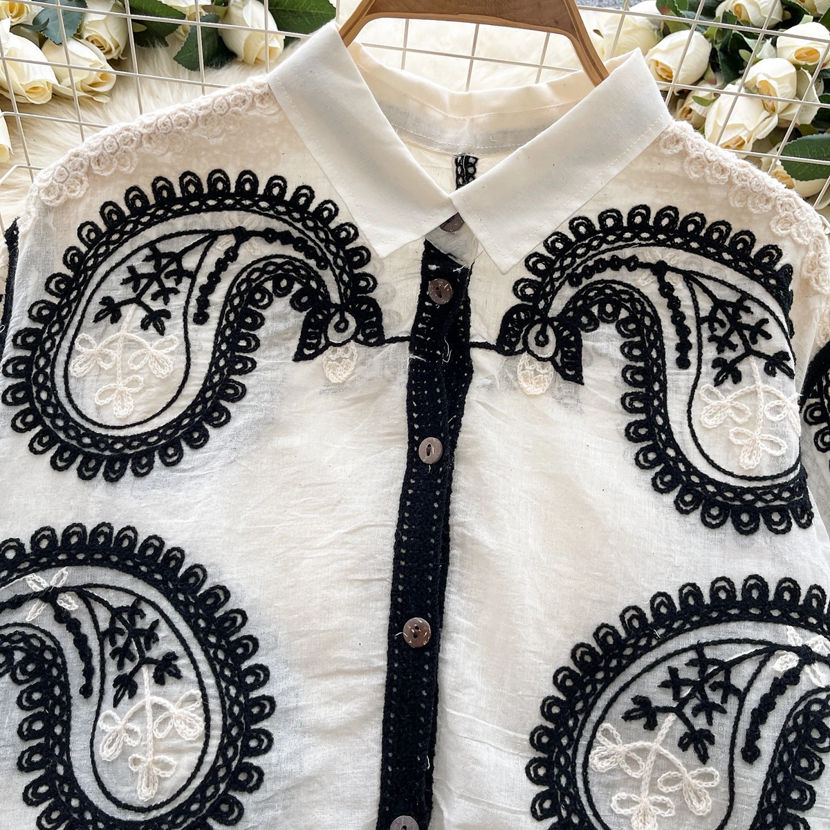 Julie Premium Embroidered Shirt