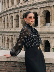Gabriella Polka Dot Blouse