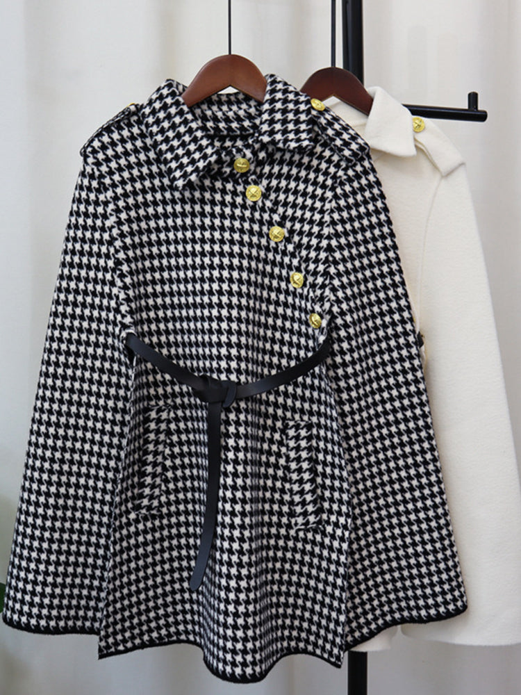 Leslie Buttoned Woolen Cover Up