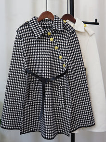 Leslie Buttoned Woolen Cover Up