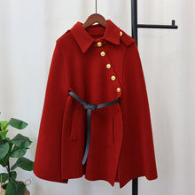 Leslie Buttoned Woolen Cover Up