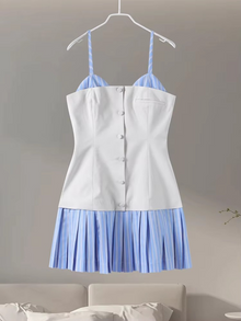 Lumia Suspender Mini Dress