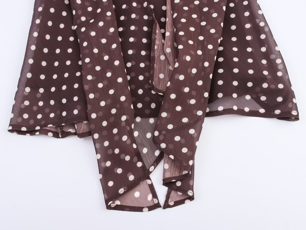 Aspen Top With Attached Scarf