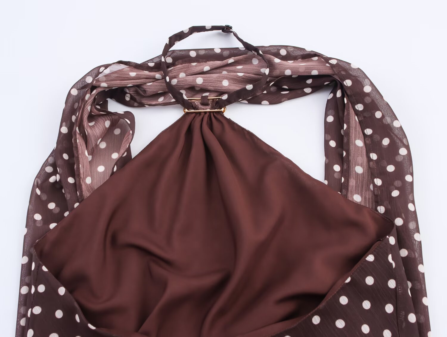 Aspen Top With Attached Scarf
