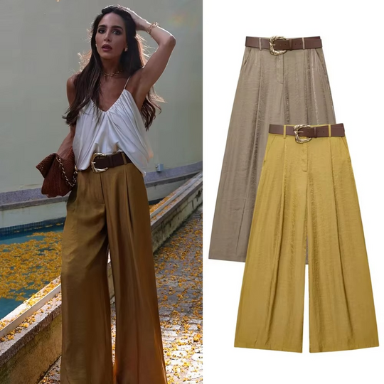 Alison high waisted wide legged Pants