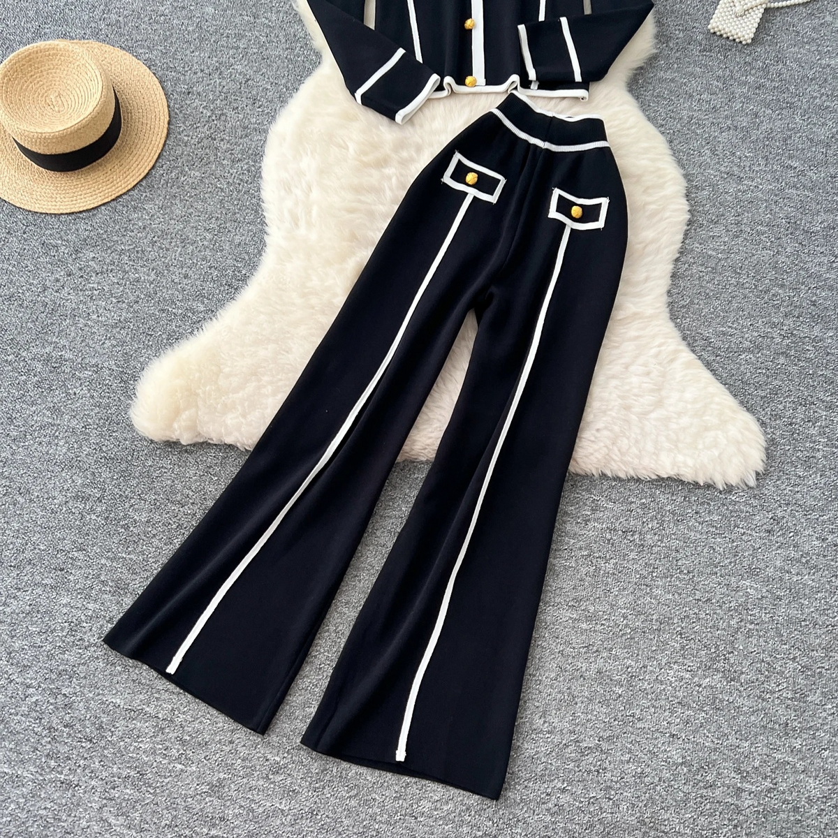Esra Knitted Coord Set