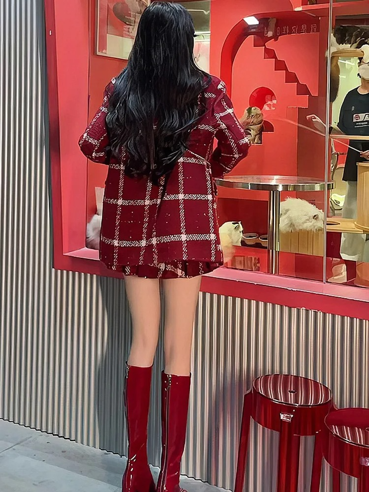 Judy Tweed Coord Set with Bag